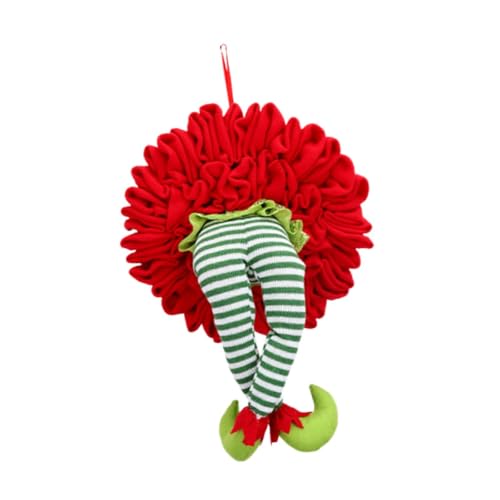 Gitohoni Türkranz Elf Bein Weihnachtskranz Ornament Türdekoration Aus Stoff mit Kreativer Optik für Heimdeko Winterparty Bürotür Kaminzimmer, Grüne Beine Gitohoni Türkranz Elf Bein Weihnachtskranz Ornament Türdekoration Aus Stoff mit Kreativer Optik für Heimdeko Winterparty Bürotür Kaminzimmer, Grüne Beine von Gitohoni