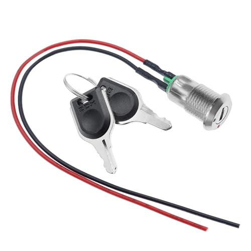 Gitohoni Verdrahtete Zündung Schalter auf Off Telefon Lock 12mm Mehrzweck 2 Pin Praktische DIY Gitohoni Verdrahtete Zündung Schalter auf Off Telefon Lock 12mm Mehrzweck 2 Pin Praktische DIY von Gitohoni