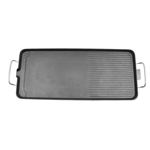 68 x 28cm großer elektrischer Antihaft-Grill,1500W,schnelles,gleichmäßiges Erhitzen,für drinnen und draußen,mit einstellbarer Temperatur,abnehmbar für einfache Reinigung von Giuffrida