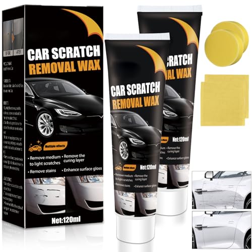 Giugio Autokratzer Reparaturpaste, Neu Kratzer Entferner Auto, Autolack Kratzer Reparatur, Autolack Reparatur Polieren Paste, Auto Kratzerentfernungs, Professional Car Scratch Removal Kit von Giugio