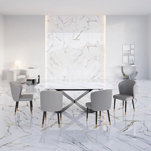 Giulia Grillo Luxuriöser Stuhl Grau Designstuhl von Giulia Grillo