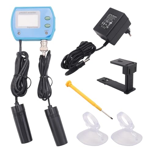 Giuneuow 2 in 1 PH EC Meter für Aquarium Multi-Parameter Wasserqualitätsmonitor Wasserqualitätsanalysator EU-Stecker Giuneuow 2 in 1 PH EC Meter für Aquarium Multi-Parameter Wasserqualitätsmonitor Wasserqualitätsanalysator EU-Stecker von Giuneuow