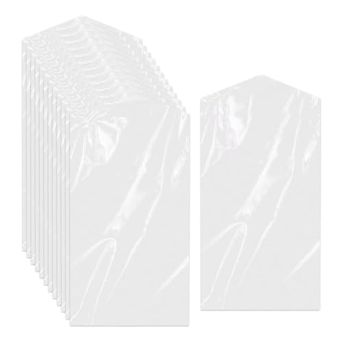 Giuneuow 30 Stück Transparente, Staubdichte Kleiderschutzhüllen, Einweg-Hängetaschen, Kleiderschutz, Aufbewahrungstasche, Organizer Giuneuow 30 Stück Transparente, Staubdichte Kleiderschutzhüllen, Einweg-Hängetaschen, Kleiderschutz, Aufbewahrungstasche, Organizer von Giuneuow