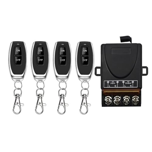 Giuneuow AC 220V 30A 1CH 433MHz Drahtlose Fernbedienung Schalter Relais Empfänger + Ein-/Aus-Sender Giuneuow AC 220V 30A 1CH 433MHz Drahtlose Fernbedienung Schalter Relais Empfänger + Ein-/Aus-Sender von Giuneuow