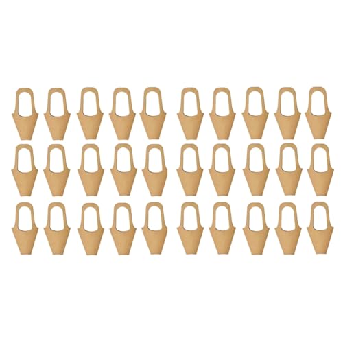 Giuneuow Geschenktüten 30pcs Kraftpapier Blumenpapier Papiersträuße für Thanksgiving -Geburtstags Hochzeitsfeiern Geeignet von Giuneuow
