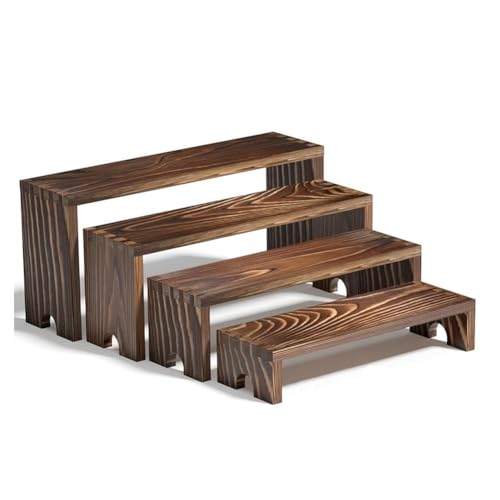 Giuneuow Große Gestufte Präsentationsständer 1 Set, Veranstaltungen, Stapelbarer Cupcake Ständer, Bauernhaus von Giuneuow