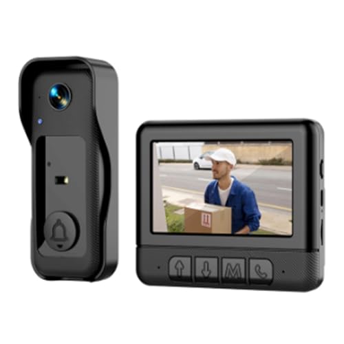 Giuneuow Infrarot HD Nachtsicht Türklingel Duplex -Gegenstand Smart Doorklingel Infrarot Nachtsicht Smart Doorklingel von Giuneuow