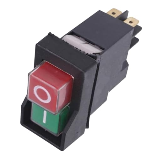 Giuneuow N603746 Elektromagnetischer Schalter Elektrowerkzeugschalter Wasserdichter Magnetschalter Explosionsgeschützte Druckknopfschalter Teile von Giuneuow