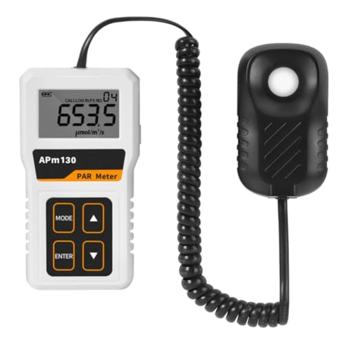 Giuneuow Quantum-PAR-Messgerät für LED-Wachstumslichter, Hochpräzises PPFD-Messgerät mit 400-700 Nm Bereich Giuneuow Quantum-PAR-Messgerät für LED-Wachstumslichter, Hochpräzises PPFD-Messgerät mit 400-700 Nm Bereich von Giuneuow