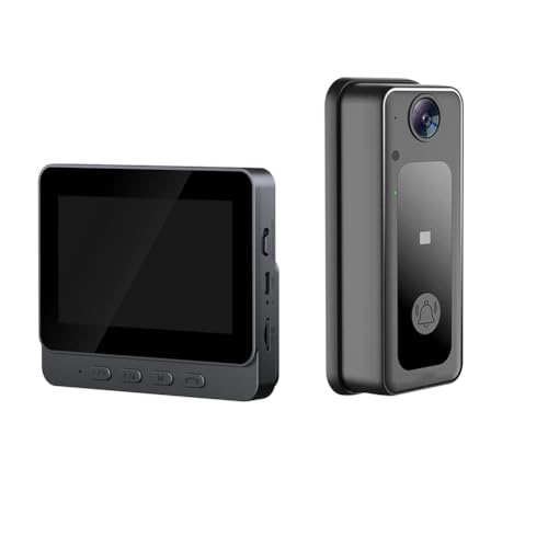 Giuneuow Tuya Smart Security Visuelle Türklingel Wireless Intercom 4.3in -Screen HD Nachtsicht Videokameratorakla von Giuneuow