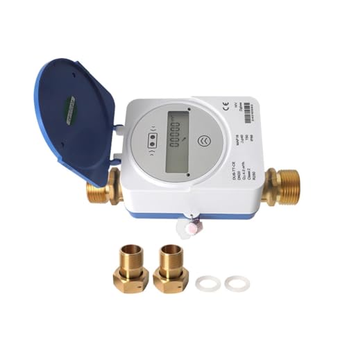 Giuneuow Tuya Zigbee Smart Ultraschallwassermesser DN20mm LCD -Anzeige Wasserfluss und Verbrauchsüberwachung IP68 Arbeiten von Giuneuow