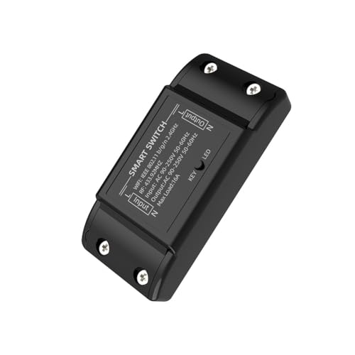 Giuneuow WiFi+ 433MHz Wireless Relay Smart Home Automation Switch mit App Voice Control Support Remote -Zugriff A Giuneuow WiFi+ 433MHz Wireless Relay Smart Home Automation Switch mit App Voice Control Support Remote -Zugriff A von Giuneuow
