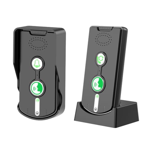 Giuneuow Wireless Intercom -System im Innenraum, 2 -Wege -WLAN -Gegensprechanlage, Langstreckensprache, Wasserdicht für Home Office von Giuneuow