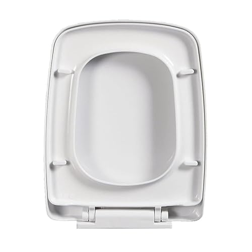 Toilettendeckel Eckig,36.2 * 45CM WC Sitz mit Absenkautomatik - antibakterieller Toilettensitz mit Quick-Release Funktion - Toilettendeckel Quadratischer - Toilettendeckel mit Absenkautomatik Toilettendeckel Eckig,36.2 * 45CM WC Sitz mit Absenkautomatik - antibakterieller Toilettensitz mit Quick-Release Funktion - Toilettendeckel Quadratischer - Toilettendeckel mit Absenkautomatik von Giural