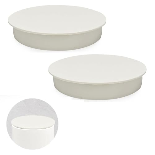 2 Stück Lüftungsrohr Abdeckung für Muffenstopfen DN 100, Rohr Deckel 100mm, PVC Abdeckkappe Abwasserrohr Deckel,Rohrstopfen Rohrverschlussstopfen,Lüftungsrohr Endstück Abdeckung von Giutsaull