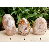 Blumenachat Freeform, Wahl, Kirschblüte, Polierter Kristall Naturstein, Edelstein Spirituelle Geschenke Blumenachat Freeform, Wahl, Kirschblüte, Polierter Kristall Naturstein, Edelstein Spirituelle Geschenke von GivingEarthMinerals