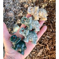 Crystal Elephant Wahl, Moosachat, Baumachat, Crazy Lace Achat, Naturstein Kristall, Handgeschnitzte 2, 5 "Geist Tier Spirituelle Geschenke Crystal Elephant Wahl, Moosachat, Baumachat, Crazy Lace Achat, Naturstein Kristall, Handgeschnitzte 2, 5 "Geist Tier Spirituelle Geschenke von GivingEarthMinerals