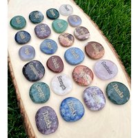 Inspirierende Edelsteine, Moosachat, Dumortierit, Bergkristall, Jaspis, Lepidolith, Rhodonit, Spirituelle Geschenke Inspirierende Edelsteine, Moosachat, Dumortierit, Bergkristall, Jaspis, Lepidolith, Rhodonit, Spirituelle Geschenke von GivingEarthMinerals