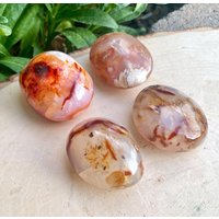 Karneol Palm Stein, Wahl, Handgefertigter Kristall, Rot Orange Naturstein, Chalcedon Quarz, Spirituelles Geschenk Karneol Palm Stein, Wahl, Handgefertigter Kristall, Rot Orange Naturstein, Chalcedon Quarz, Spirituelles Geschenk von GivingEarthMinerals