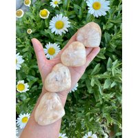 Peach Stilbite Hearts, Wahl, Auffällig, Indien, Poliert Bauschig, Naturstein Kristall, Spirituelle Geschenke Peach Stilbite Hearts, Wahl, Auffällig, Indien, Poliert Bauschig, Naturstein Kristall, Spirituelle Geschenke von GivingEarthMinerals