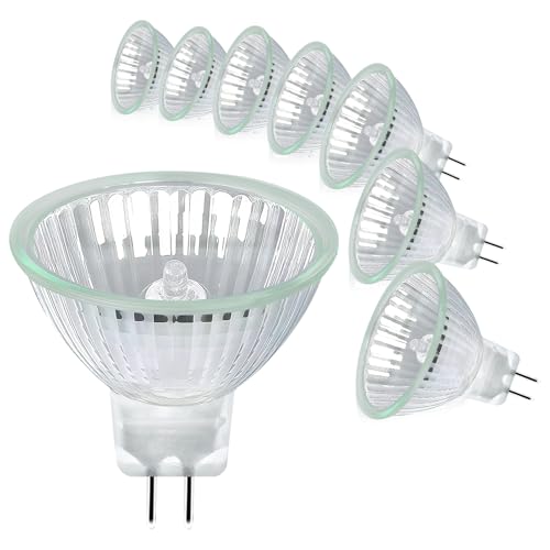 Givurao MR16 Halogen Leuchtmittel 20W 12V, 8 Stück GU5.3 Halogenstrahler Dimmbar 2700K Warmweiß, 280LM Halogen Reflektor 35° Abstrahlungswinke for Halogenstrahler Einbau Schienenbeleuchtung Givurao MR16 Halogen Leuchtmittel 20W 12V, 8 Stück GU5.3 Halogenstrahler Dimmbar 2700K Warmweiß, 280LM Halogen Reflektor 35° Abstrahlungswinke for Halogenstrahler Einbau Schienenbeleuchtung von Givurao