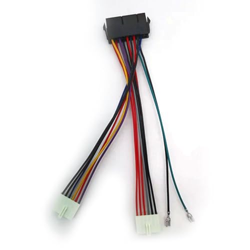 Giwnhvx 1 Stück 20 Pin ATX zu 2 Ports 6 Pin AT Stromwandler für Computer 286 386 486 von Giwnhvx