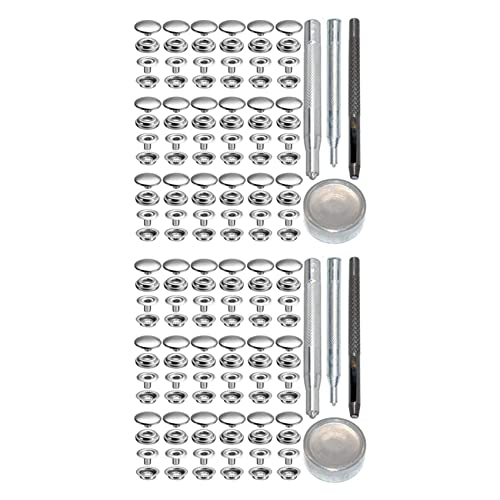 Giwnhvx 144 Stück 15 mm Schnappverschluss aus Edelstahl für einen Druck für Segelboote Giwnhvx 144 Stück 15 mm Schnappverschluss aus Edelstahl für einen Druck für Segelboote von Giwnhvx