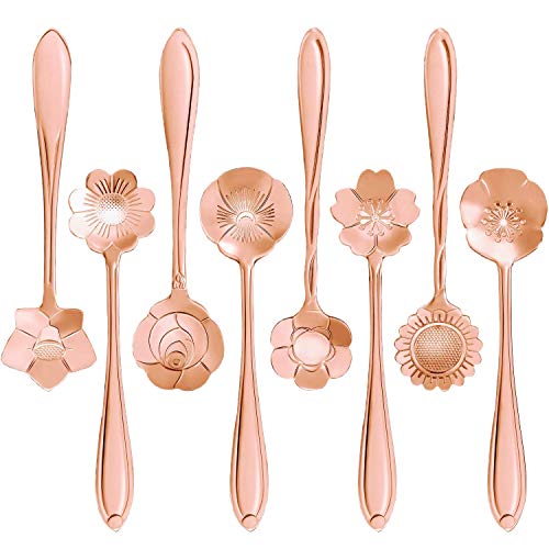 Giwnhvx 16 Teile Satz Edelstahl Kaffee Dessert Zucker EIS RüHren Tee Milch Shake Set für Geschirr KüChe Kaffee oder Bar von Giwnhvx
