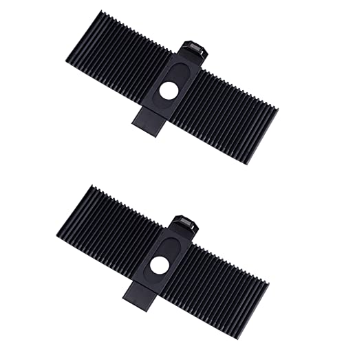 Giwnhvx 2 x Auto-Getriebe-Schaltwahlschalter Konsole Blindhebel staubdichte Abdeckkappe passend für C30 C70 S40 V50 8699465 von Giwnhvx