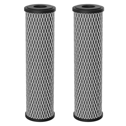 Giwnhvx 2 x Kohle-Wasserfilter, 25,4 cm, Standard-Kohlefolie, Sediment-, Geschmacks- und Geruchs-Ersatzfilter Giwnhvx 2 x Kohle-Wasserfilter, 25,4 cm, Standard-Kohlefolie, Sediment-, Geschmacks- und Geruchs-Ersatzfilter von Giwnhvx