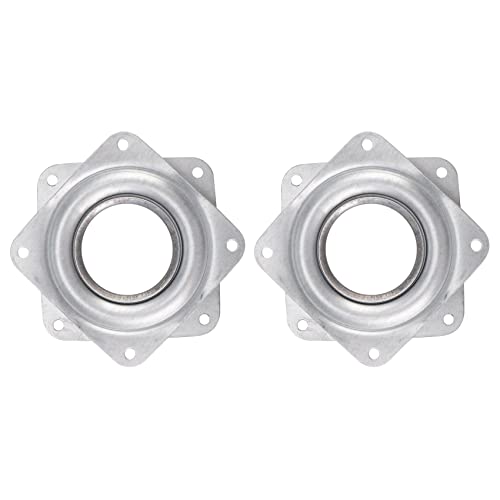Giwnhvx 2 x Lazy Kugellager-Drehplatte aus Metall – 72 x 72 x 9 mm Giwnhvx 2 x Lazy Kugellager-Drehplatte aus Metall – 72 x 72 x 9 mm von Giwnhvx