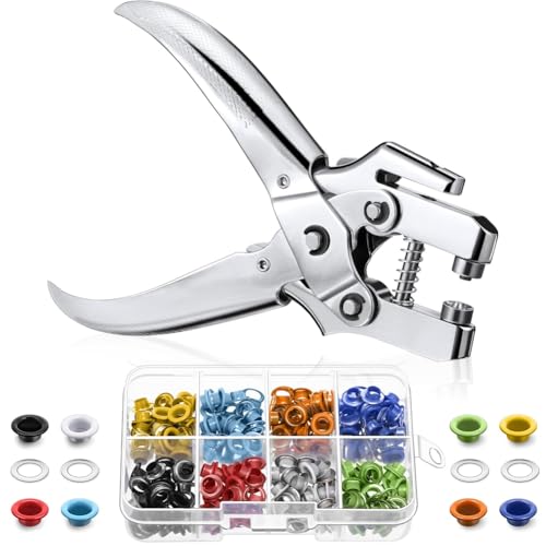 Giwnhvx 3/16 Zoll Ösen Werkzeug Set Ösenzange Ösenzange Ösenzange Lochzange für Ösen für Schuhe Kleidung von Giwnhvx