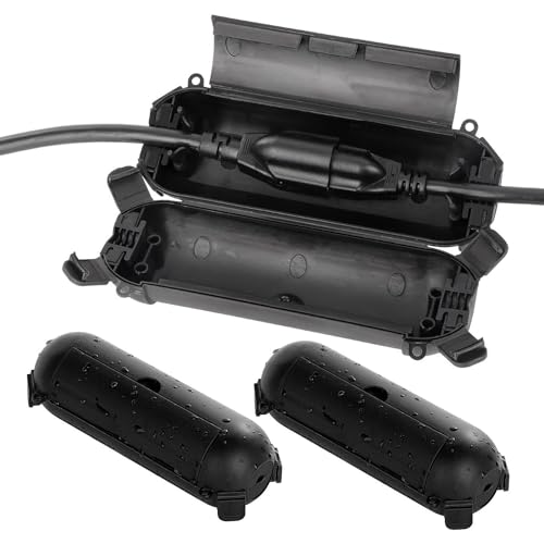 Giwnhvx 3-teiliges Sicherheitsabdeckungs-Set für den Außenbereich, mit wasserdichter Dichtung, wetterfester elektrischer Anschlussdosen-Set zum Schutz der Steckdose Giwnhvx 3-teiliges Sicherheitsabdeckungs-Set für den Außenbereich, mit wasserdichter Dichtung, wetterfester elektrischer Anschlussdosen-Set zum Schutz der Steckdose von Giwnhvx