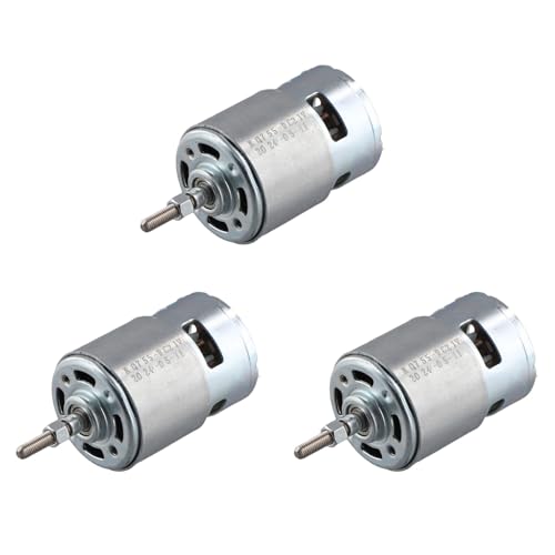 Giwnhvx 3X 755 Gleichstrommotor für Rasentrimmer, 21-V-Grasschneidermotor mit Langer Welle für Effizientes Unkrautschneiden und Trimmen von Giwnhvx