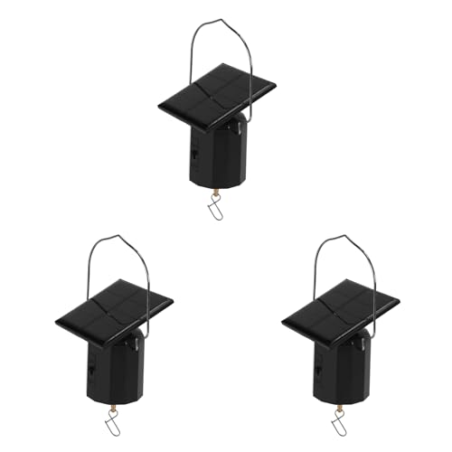 Giwnhvx 3X Wind Spinner Motor Solar HäNgend Anzeige Motor Rotierende Solarenergie Wind Spinner Motor Drehbarer Haken für Wind Spiele von Giwnhvx