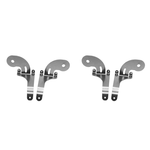 Giwnhvx 4 x Befestigungsbügel für Spot Frontgrill Auto aus Edelstahl für Mini R50 R52 R53 2001-2007 von Giwnhvx