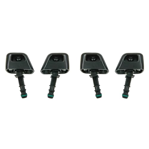 Giwnhvx 4 x Scheinwerfer-Waschdüse für Xtrail T31 2008–2014, Strahlsprüher 28641-3UY0A 28642-3UY1B von Giwnhvx