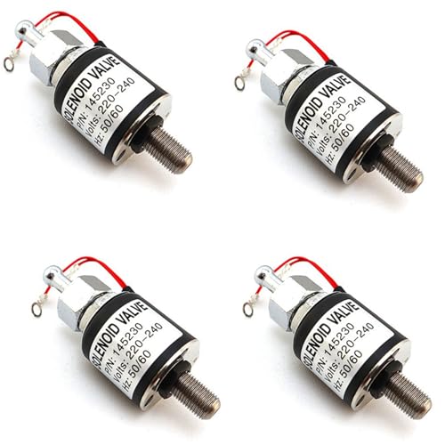Giwnhvx 4X Magnet Ventil NäH Ventil 94A / 94B Flaschen Typ Solenoide Beschlag Metall Magnet Ventil NäH Maschine Groß von Giwnhvx