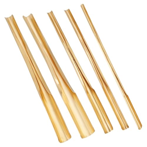 Giwnhvx 5-teiliges Werkzeug zum Bohren und Skulpturen aus Keramik in Gold für Ton zum Bohren und Formen von Keramik, DIY, Giwnhvx 5-teiliges Werkzeug zum Bohren und Skulpturen aus Keramik in Gold für Ton zum Bohren und Formen von Keramik, DIY, von Giwnhvx