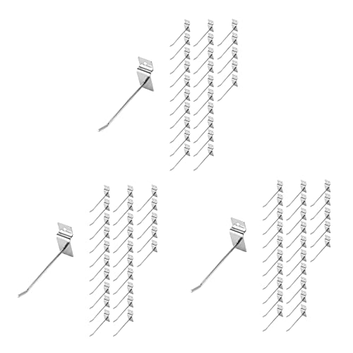 Giwnhvx 75 x Einzelhaken Pin Shop Display Anpassung Spitze Kleiderhaken - 100 mm von Giwnhvx