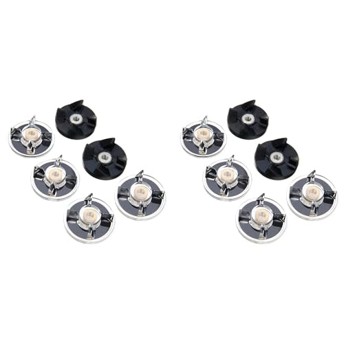 Giwnhvx 8 Kunststoffgetriebe-Basis + 4 Gummigetriebe für Magic 250W Mixer Ersatzteile von Giwnhvx