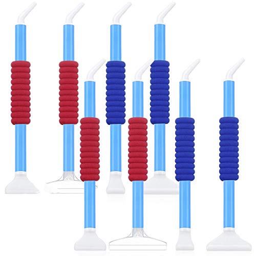 Giwnhvx 8 StüCk Diamant Mal Stift 4 Verschiedene Arten Ellbogen Bohr Stift DIY 5D Diamant Stick Stift (Blau) von Giwnhvx