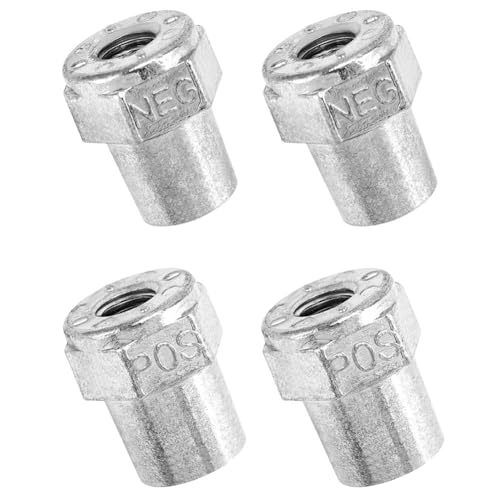 Giwnhvx Auto Positive Negative Batterie Post Terminal, 2 Paar Zinklegierung Batterieadapter, 3/8 Buchse Bolzenadapter Giwnhvx Auto Positive Negative Batterie Post Terminal, 2 Paar Zinklegierung Batterieadapter, 3/8 Buchse Bolzenadapter von Giwnhvx