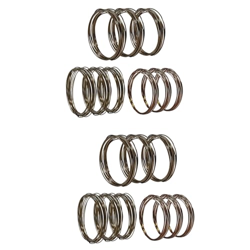 Giwnhvx Bonsai-Draht-Set, 18 Rollen, eloxiertes Aluminium, Baum-Trainingsdrähte in 3 Größen zum Formen, Stylen von Bonsai-Bäumen im Innenbereich, Braun von Giwnhvx