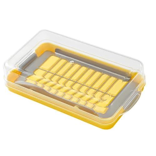 Giwnhvx Butterschneidebox mit Deckel Butterhobel Schneideplatte Butterbehälter Butteraufbewahrung Butterschale Klein von Giwnhvx