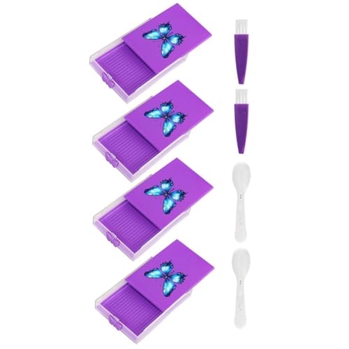 Giwnhvx DIY Craft Diamond Tray Painting Stapelbare Schubladenbox Tablett Große Kapazität Mehrfachplatzierung Bohrer Aufbewahrungsbehälter A von Giwnhvx