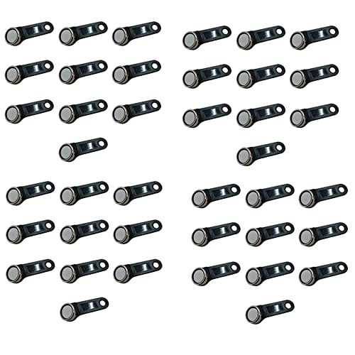 Giwnhvx DS1990A-F5 TM Card IButton Tag mit Wandmontage, Schwarz, 40 Stück Giwnhvx DS1990A-F5 TM Card IButton Tag mit Wandmontage, Schwarz, 40 Stück von Giwnhvx