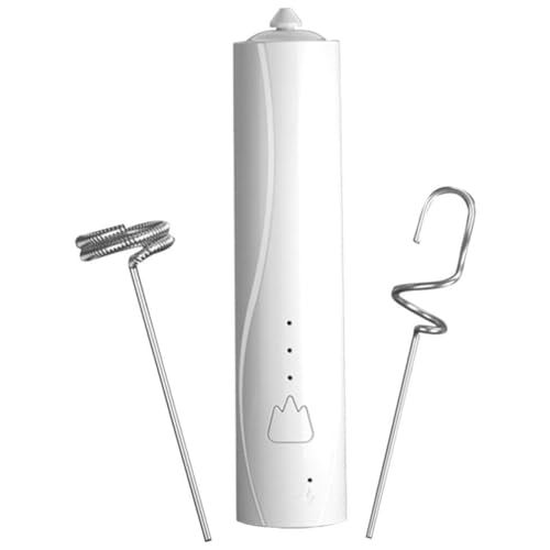 Giwnhvx Elektrischer Milchmixer, elektrischer Schneebesen aus Edelstahl, elektrischer Schneebesen für Eier, zum Kochen von Kaffeeproteinen Giwnhvx Elektrischer Milchmixer, elektrischer Schneebesen aus Edelstahl, elektrischer Schneebesen für Eier, zum Kochen von Kaffeeproteinen von Giwnhvx