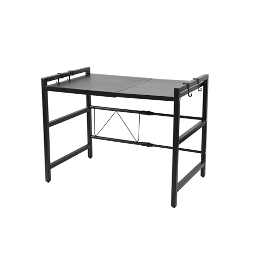 Giwnhvx Erweiterbares Mikrowellen-Regal, 2-stöckiges verstellbares Küchenregal, Toaster-Regal, robuster Ständer Giwnhvx Erweiterbares Mikrowellen-Regal, 2-stöckiges verstellbares Küchenregal, Toaster-Regal, robuster Ständer von Giwnhvx