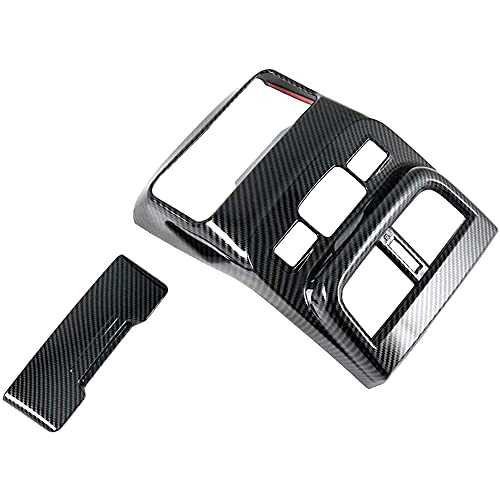 Giwnhvx Für Legacy 2020 2021 Auto Armlehne Hinten Klimaanlage Vent Ausgang Abdeckung Trim Anti Kick Zubehör in Carbon von Giwnhvx